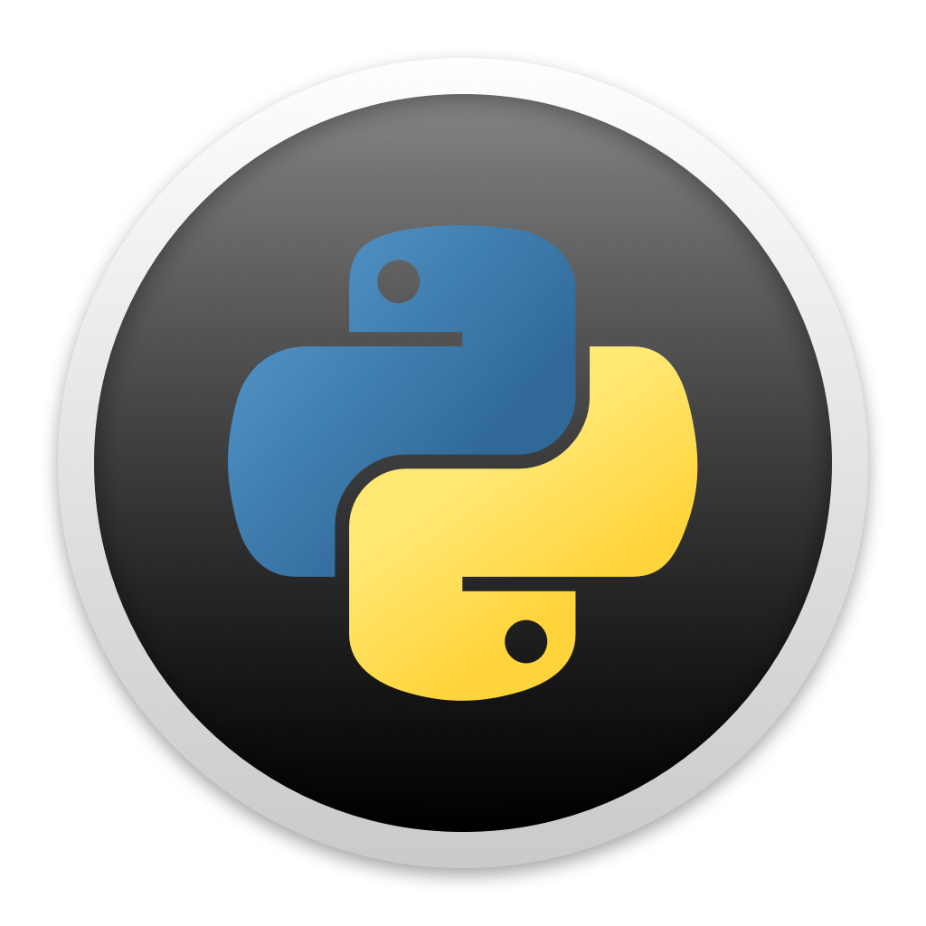the logo for the Python coding language